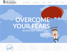 Tablet Screenshot of newhampshirehypnosis.com